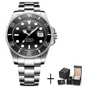 Top Luxury Brand Men Watches Automatic Mechanical Luxury 30M Waterproof Fashion Sport Mens Man 2019 Military Quality Wrist Watch